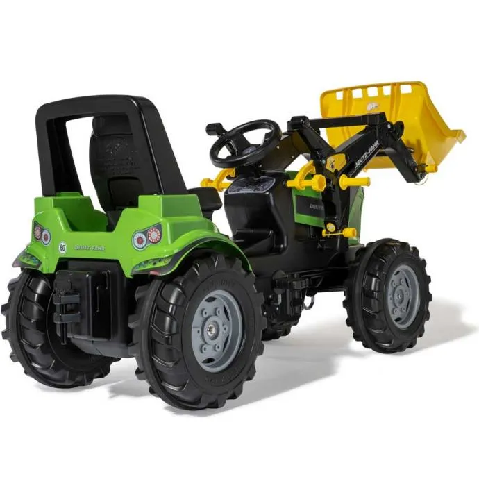 rolly toys farmtrac premium ii deutz 8280 ttv traktor na pedale - slika 7