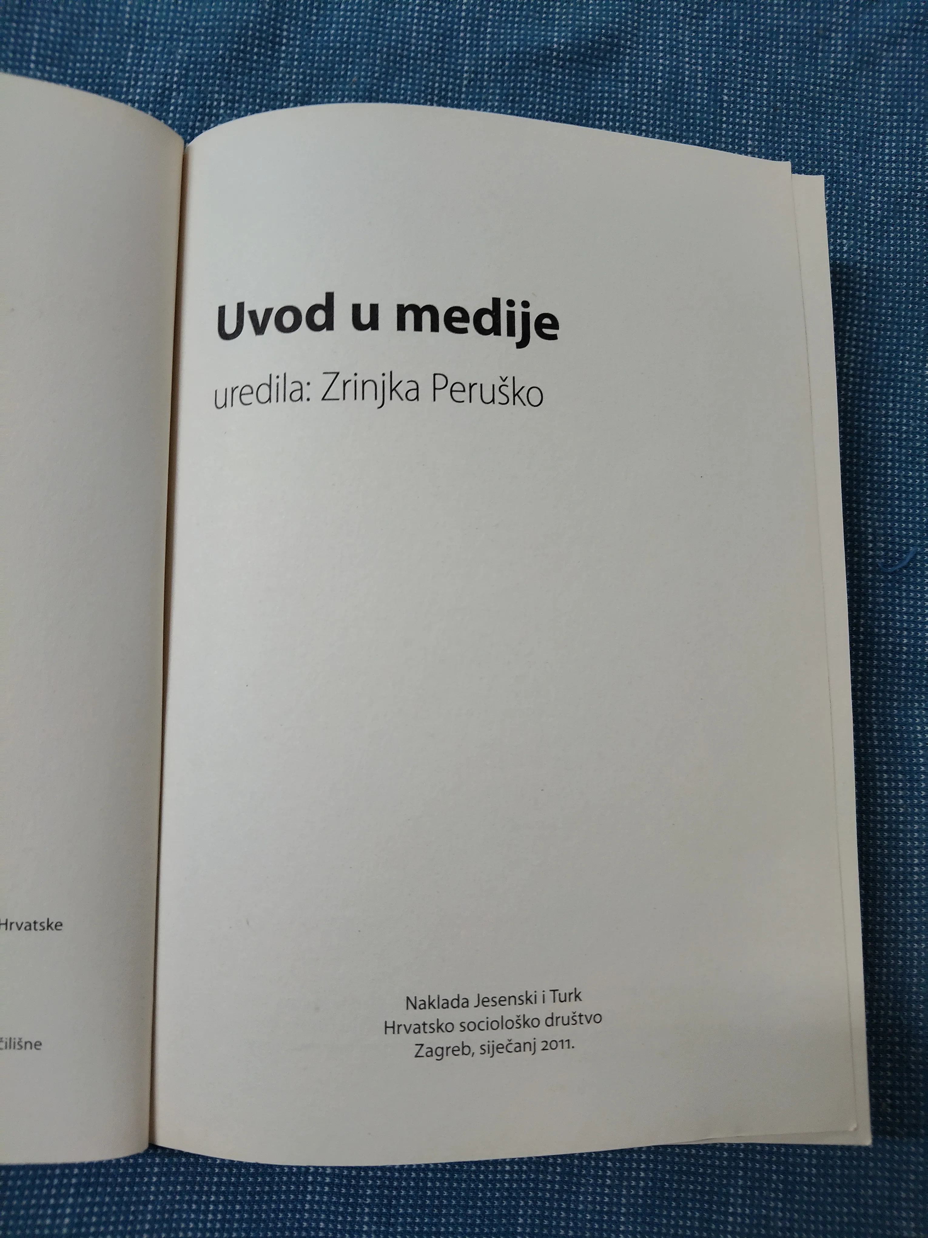 zrinjka peruško (ur.) – uvod u medije - slika 2