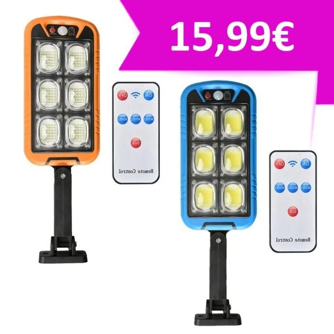 Led Solarni Reflektor + Daljinski Upravljač + Račun - Križevci