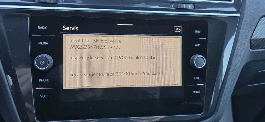 vw tiguan 2,0 tdi dsg r line - 2022 - 150.000km - reg 1 god! - slika 20