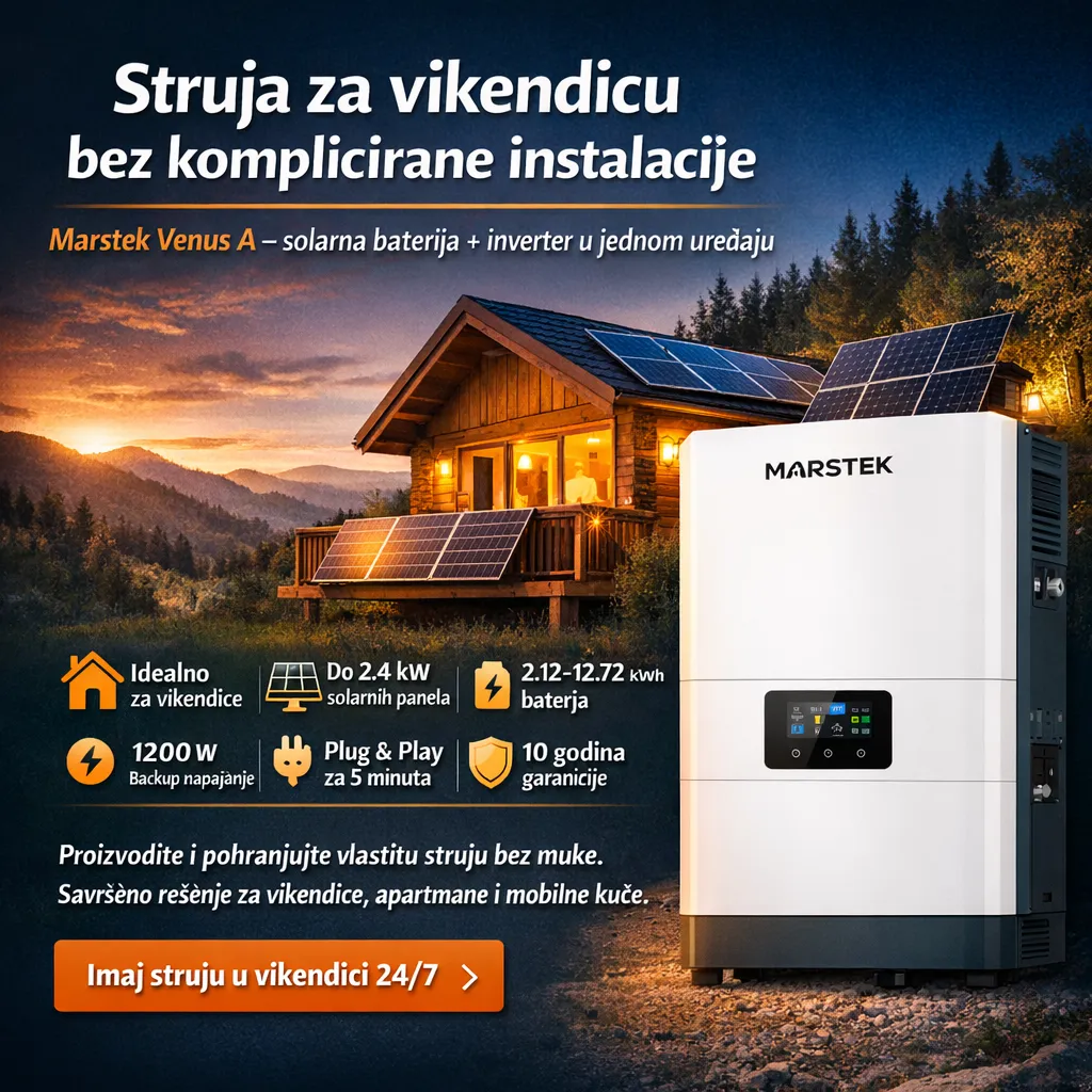 solarni set za vikendicu (2kwh baterija + flexi panel) - slika 3