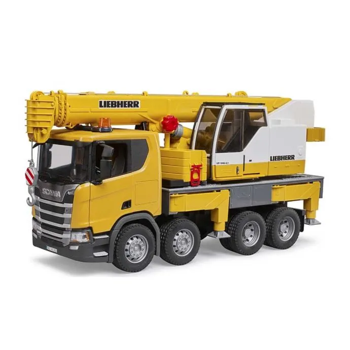 bruder kamion dizalica scania super 560r liebherr - slika 5