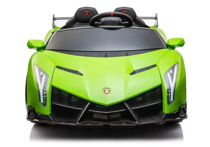 licencirani auto na akumulator lamborghini veneno 4x4 + mp4 - zeleni - slika 2