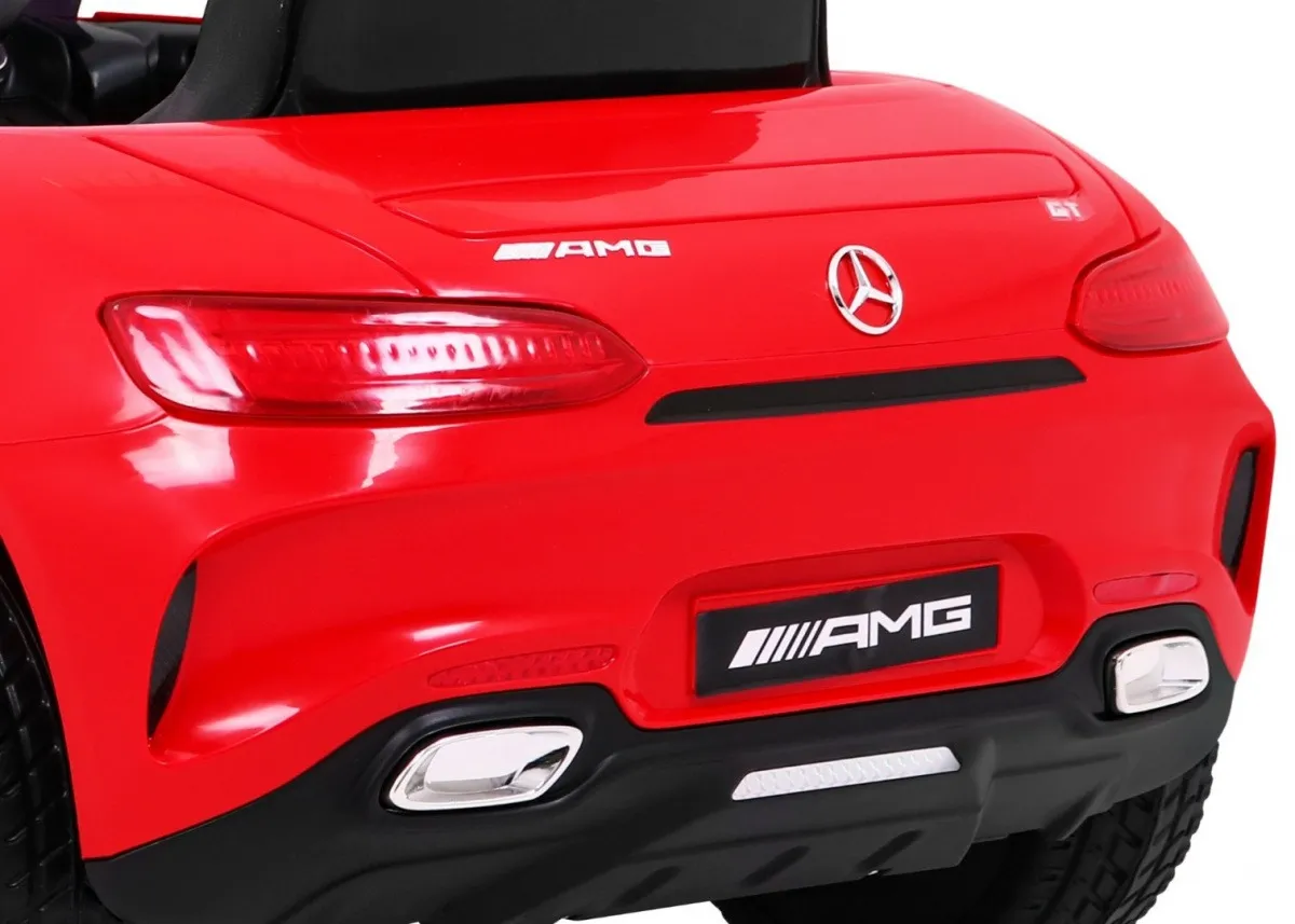 licencirani auto na akumultor mercedes mercedes benz gt - crveni - slika 7