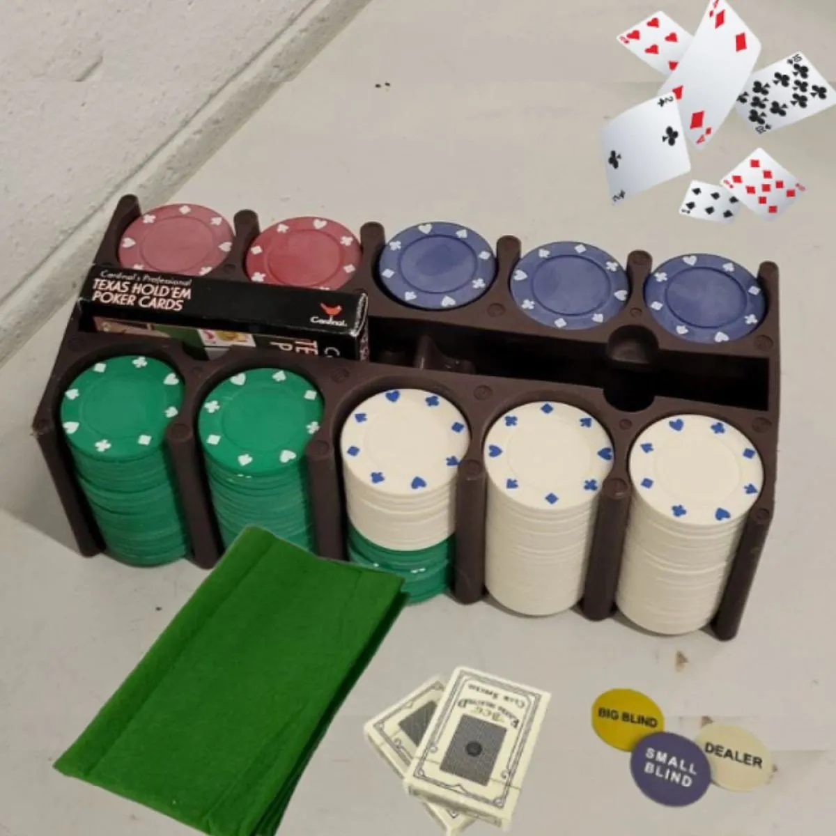 texas hold 'em poker set sa 200 žetona i 2 špila karte - slika 2