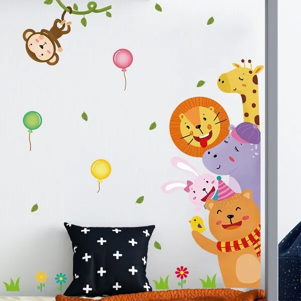 zidna naljepnica animals kindergarten - slika 3