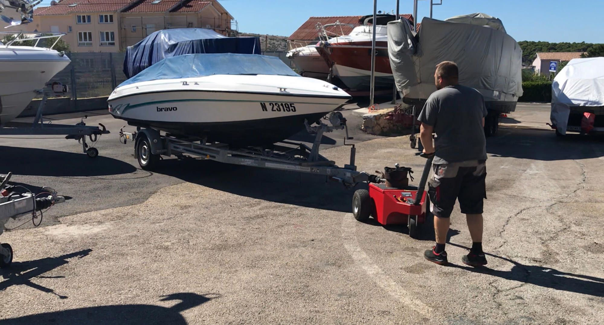 multi moover 35 xl pomoć za rangiranje prikolica - brodica do 3,5 t - slika 3