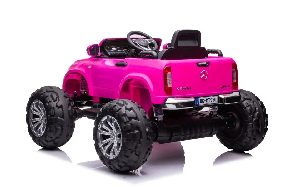 licencirani auto na akumulator mercedes dk-mt950 4x4 - rozi - slika 5