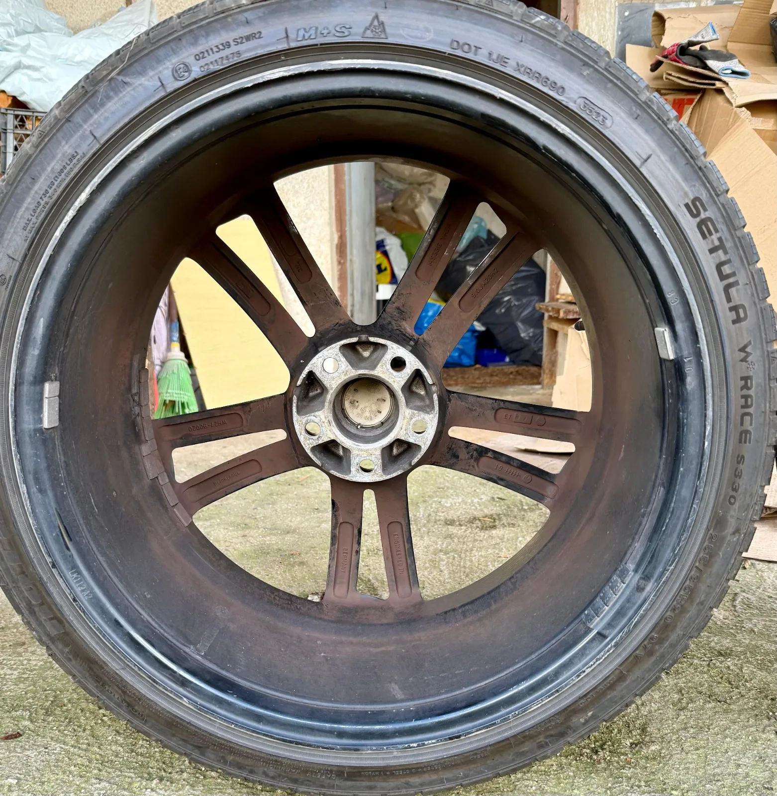 audi a5 alu felge 20” 9j et37 + zimske gume - slika 8