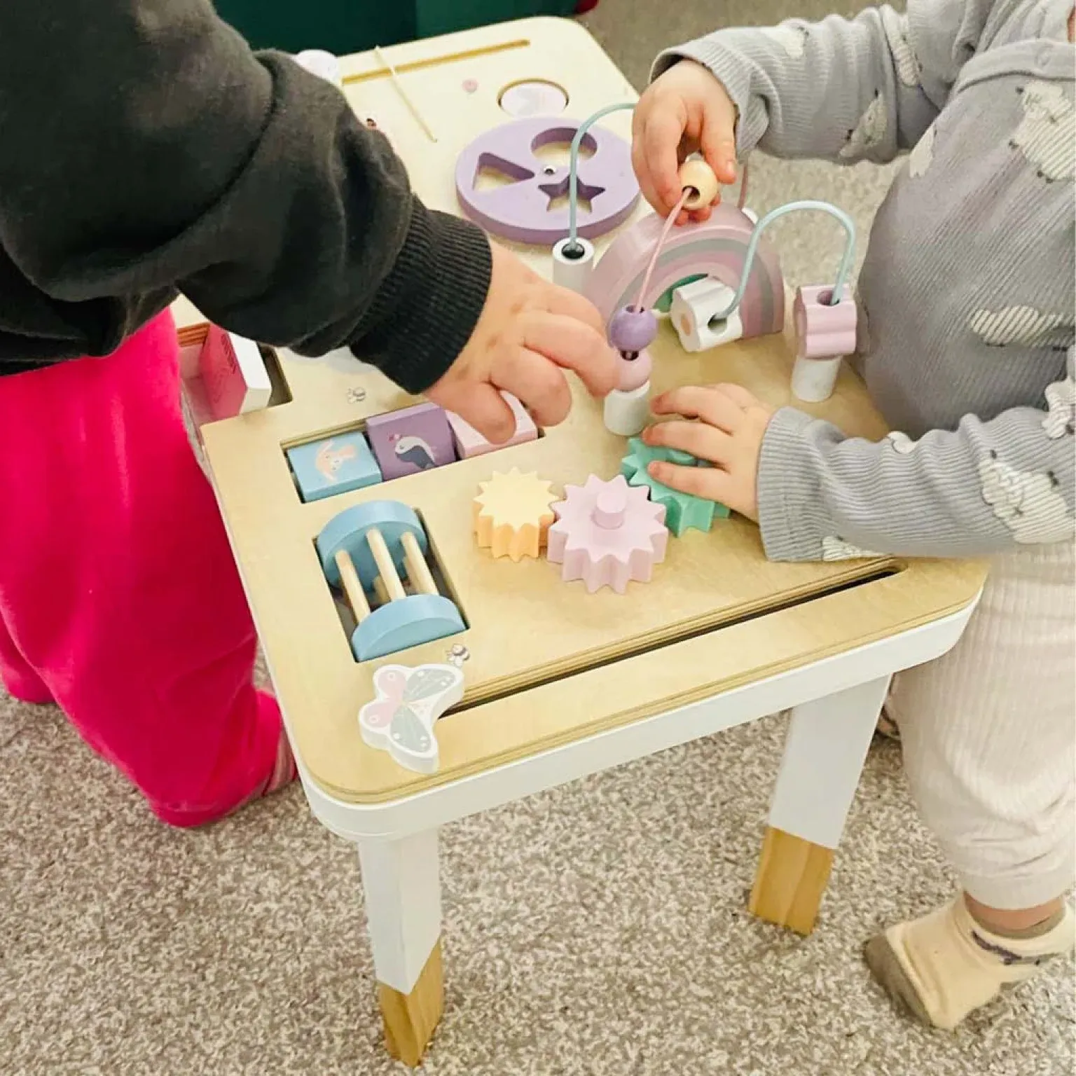 dječji interaktivni stolić lulilo – montessori stol za igru i učenje - slika 11