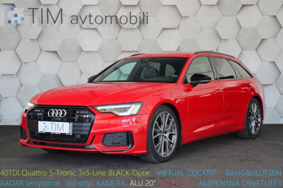 Audi A6 Avant 40TDI Quattro S-Tronic S-Line 204KM MATRIX VIRTUAL - Ljubljana