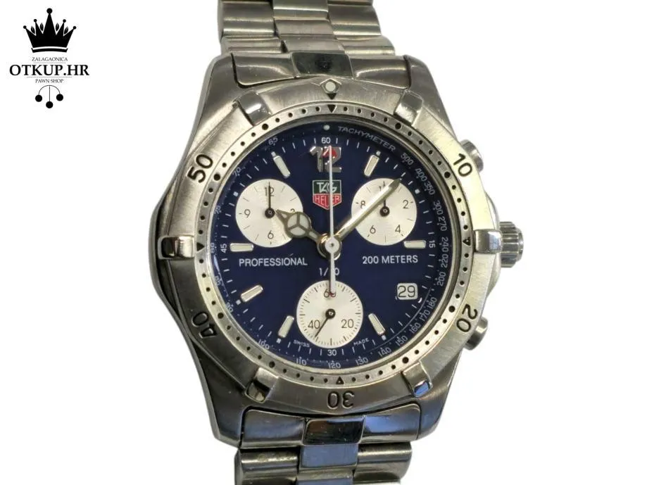 RUČNI SAT TAG HEUER 2000 - 38mm / R1, RATE! - Zagreb
