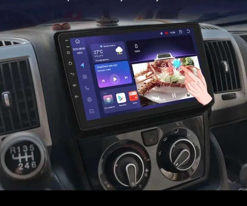original radio android fiat ducato jumper boxer multimedija navigacija - slika 10