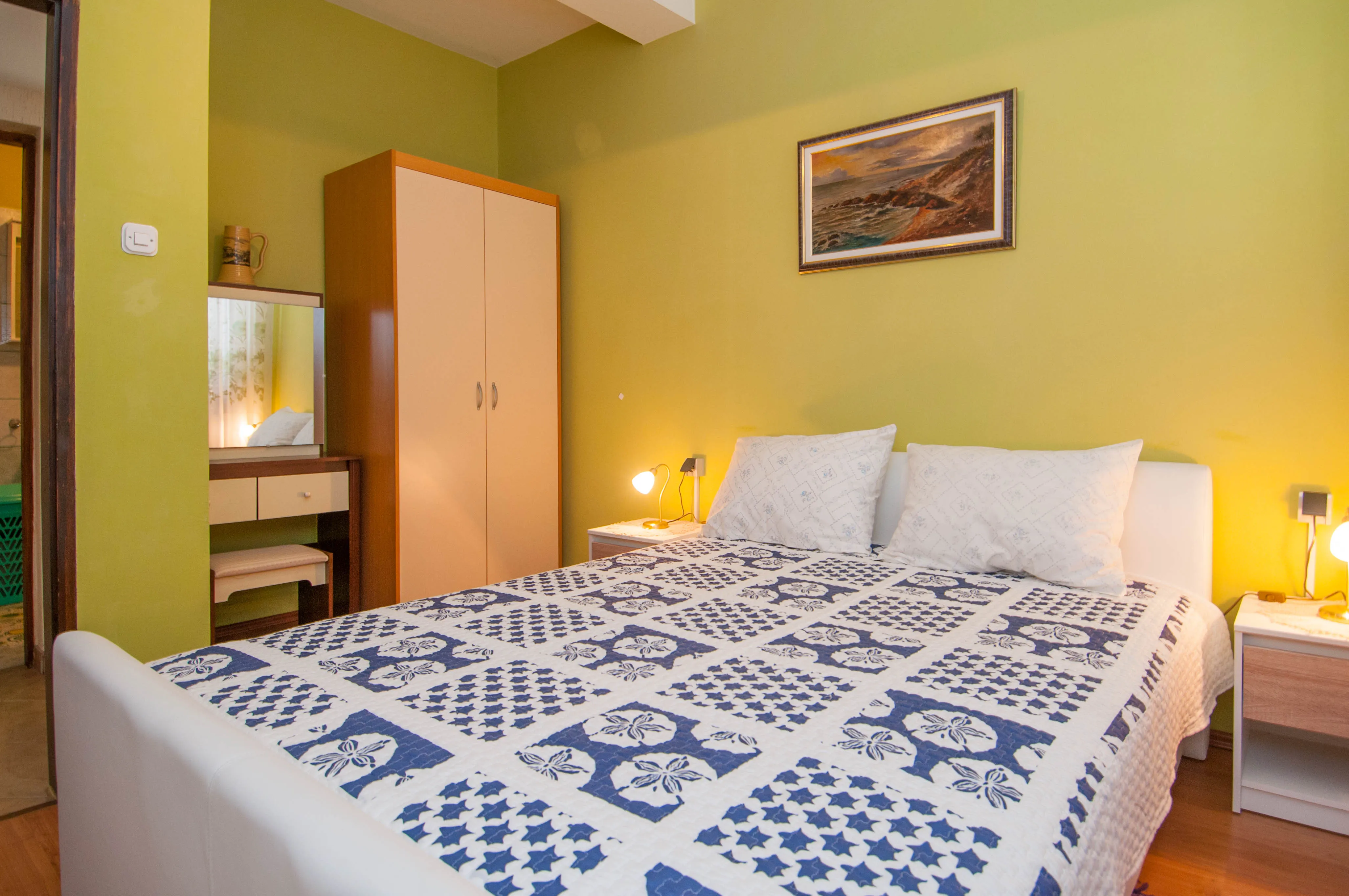 udobni apartman s pogledom na more, mali lošinj, predjel poljana - slika 6