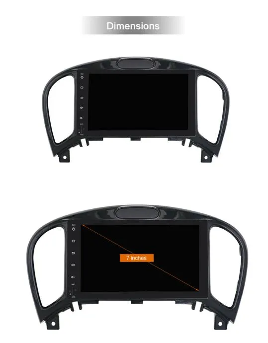 nissan juke android original din2 radio multimedija navigacija parking - slika 6