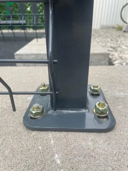 stup za panel ogradu 2050 mm - (vg / zg) + gratis pribor za ugradnju - slika 4