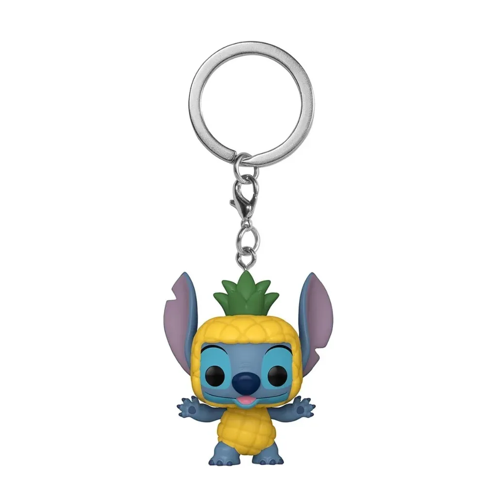 privjesak funko pocket pop!: lilo & stitch – stitch as pineapple - slika 2