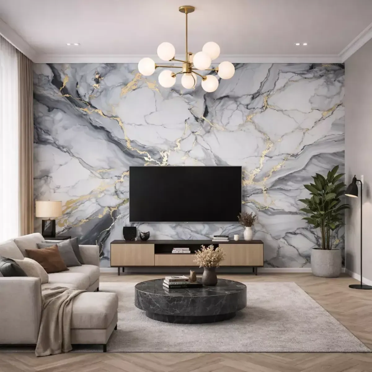 (komplet 10kom) luksuzna imitacija mramora - zidne obloge marble - slika 11