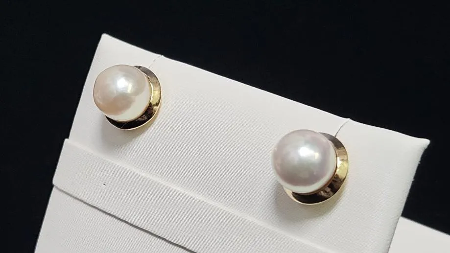 zlatne naušnice 2.95g 18k / r1, rate! - slika 4