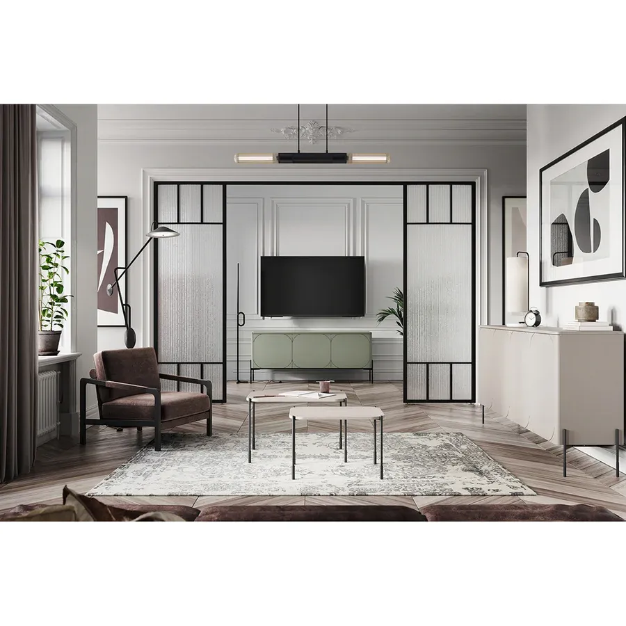 komoda sonatia 150cm, 3 vrata i 1 ladica, materijal: mdf - slika 6