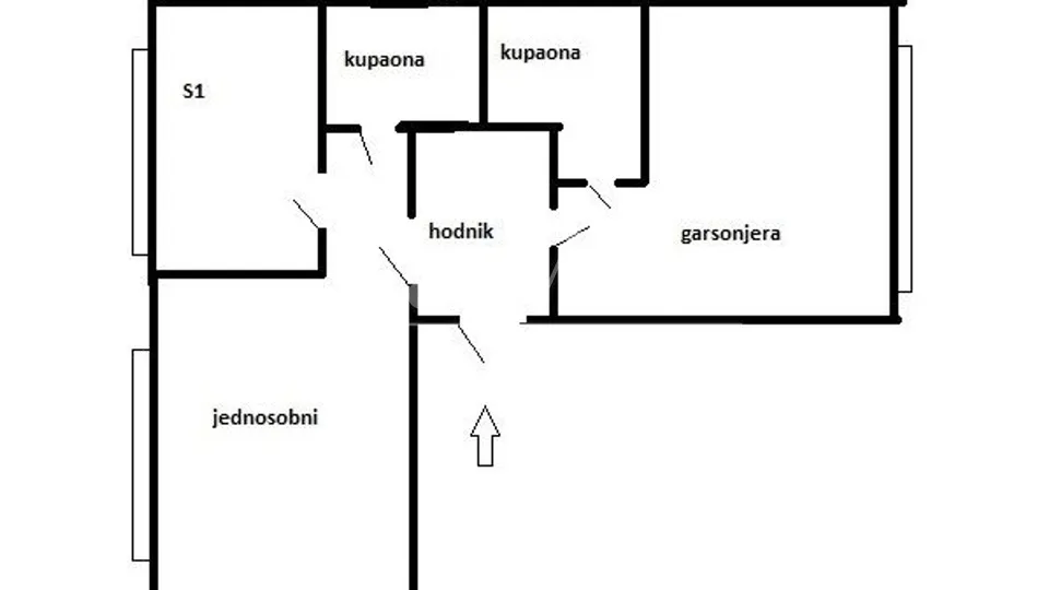 zapruđe-56m2 ( 2 zasebne jedinice) , 8.kat - slika 4