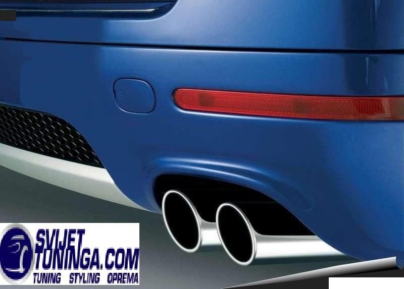nastavci auspuha za vw touareg 2002-2010 - w12 dizajn - slika 3