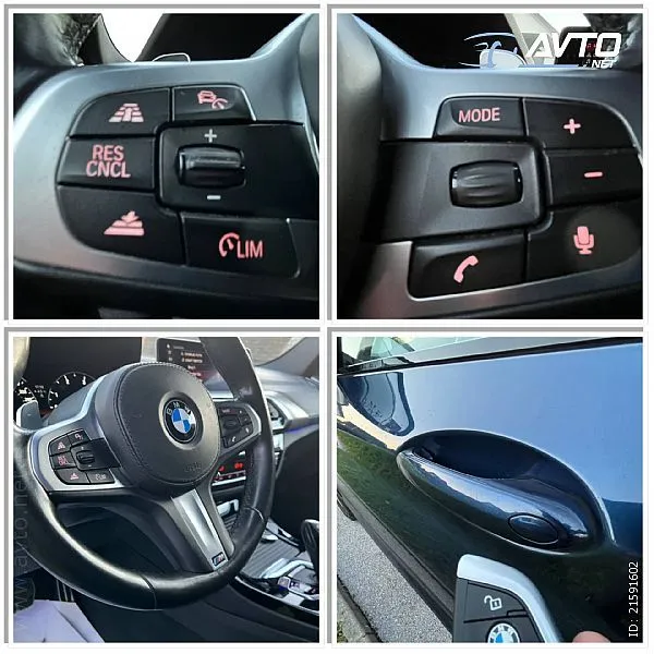 bmw x3 serije: xdrive20d m-sport-1 owner-led-kamera-alu-navi - slika 16