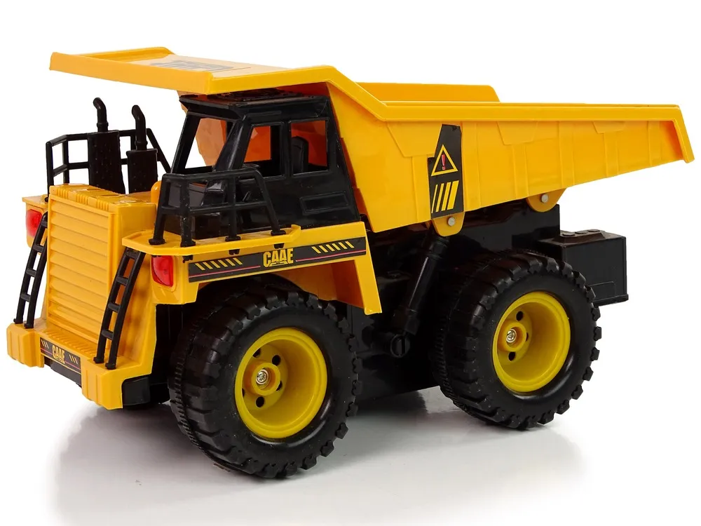 tipper construction 2.4g r/c yellow 1:12 sound - slika 2