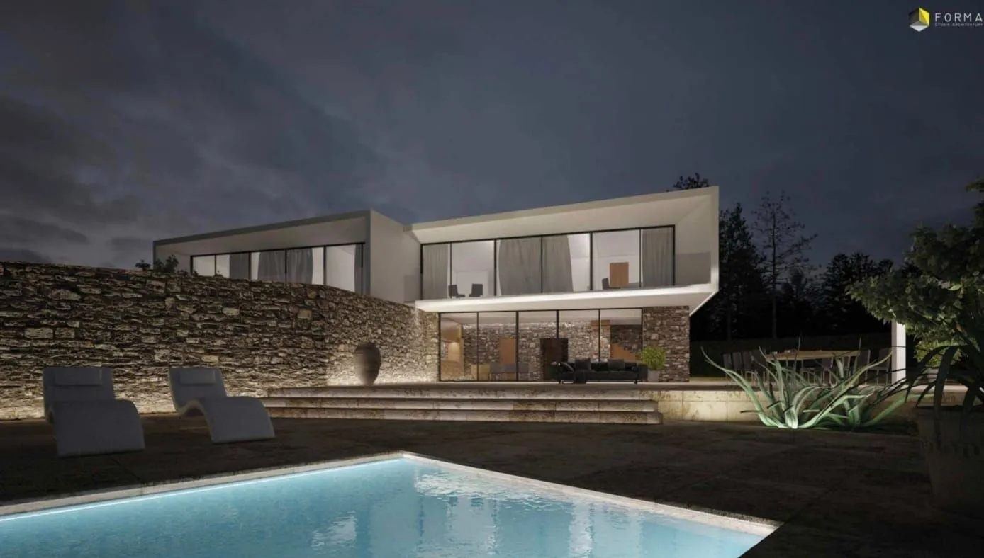 poreč okolica-33.000 m2 zemljišta sa projektom za vilu od 255 m2 - slika 6