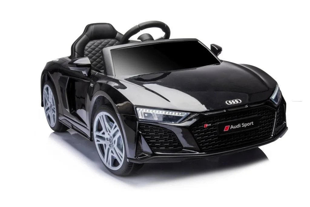 licencirani auto na akumulator audi r8 lift a300 - crni - slika 8