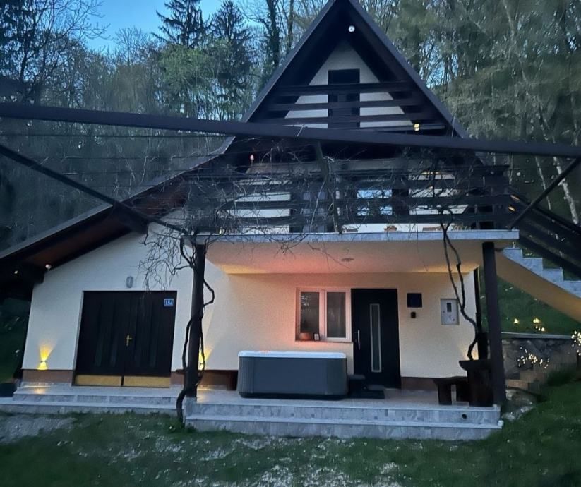 gorski kotar, vikendica okružena šumom - slika 14