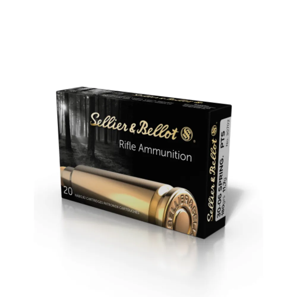 Karabinsko streljivo S&B PTS .30-06 11,7g - Poreč