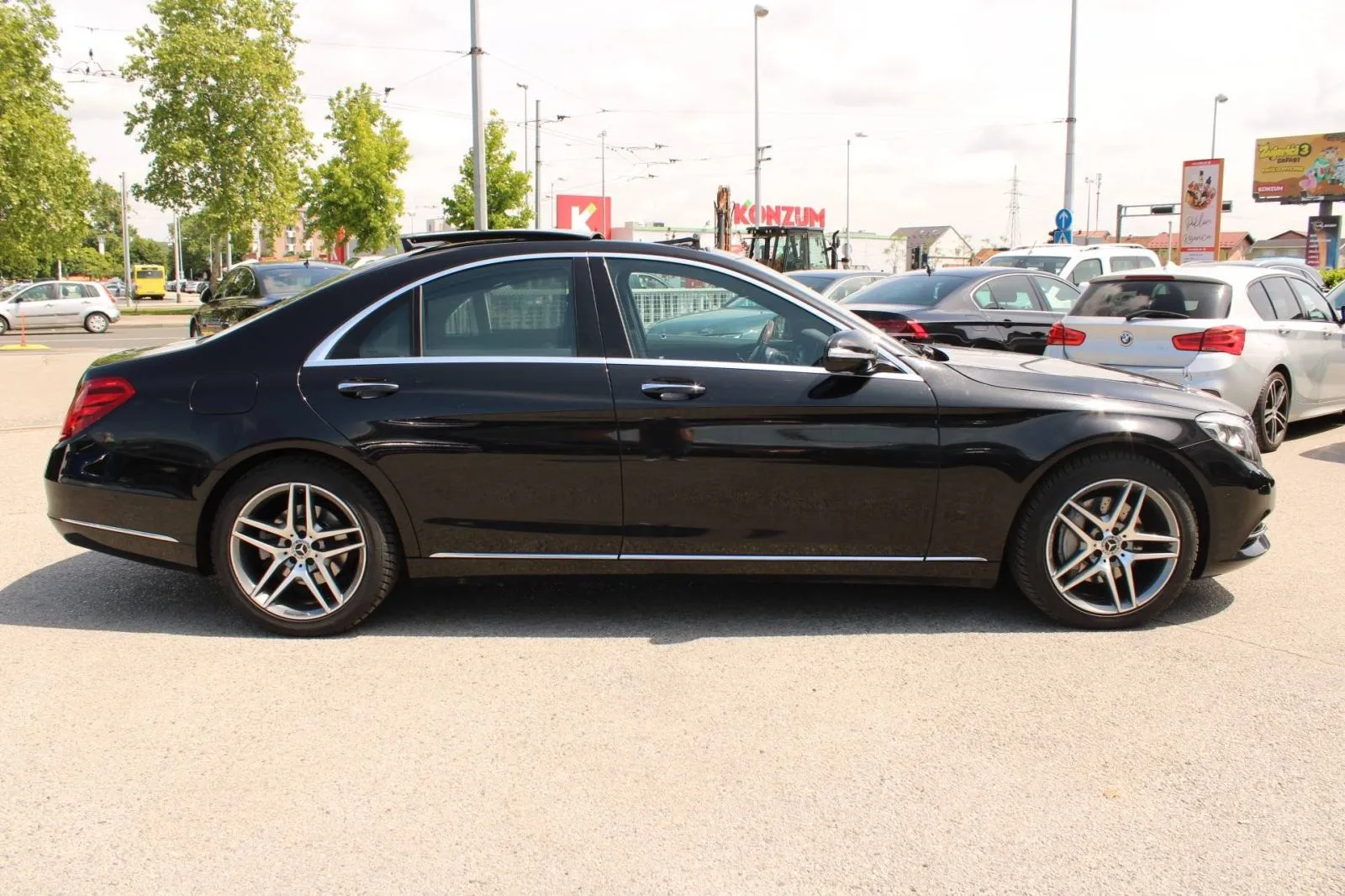mercedes-benz klasa s 350d 4matic *panorama, burmester, kamera 360* - slika 4