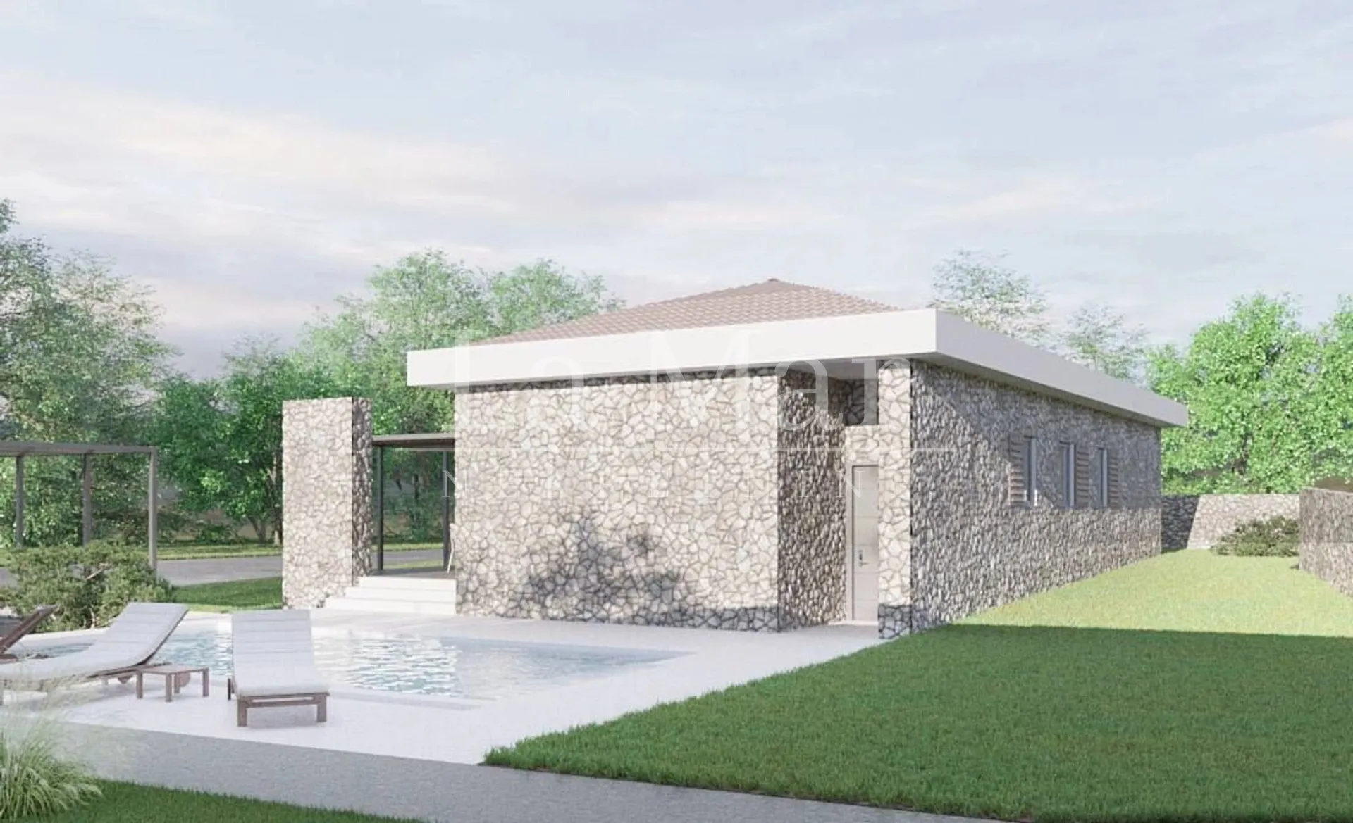 novo - vila s bazenom kod novalje - 146 m2 - slika 4