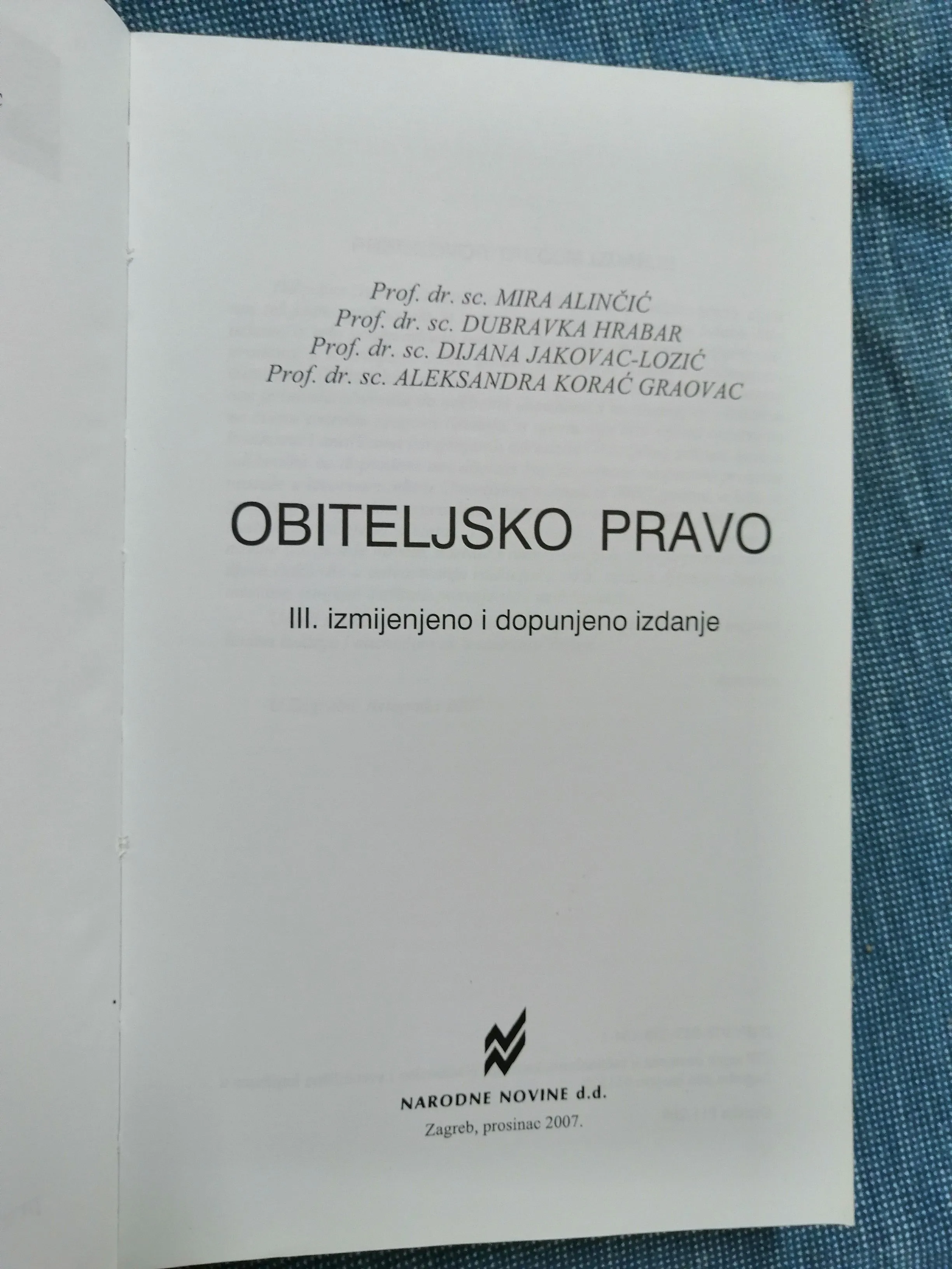 mira alinčić i dr. – obiteljsko pravo - slika 2