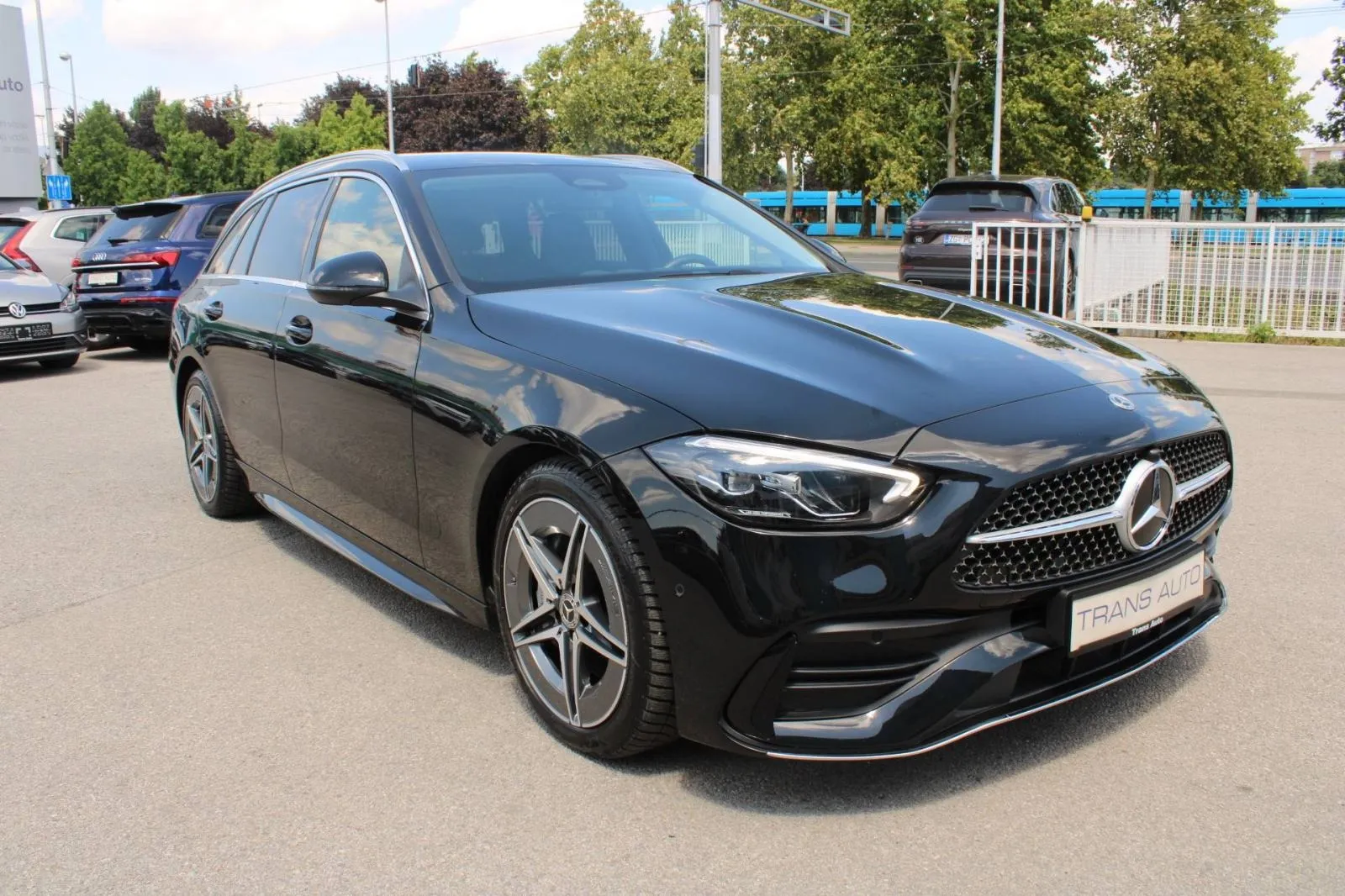 mercedes-benz klasa c t-model 220d automatik amg *led, navigacija, kam - slika 3