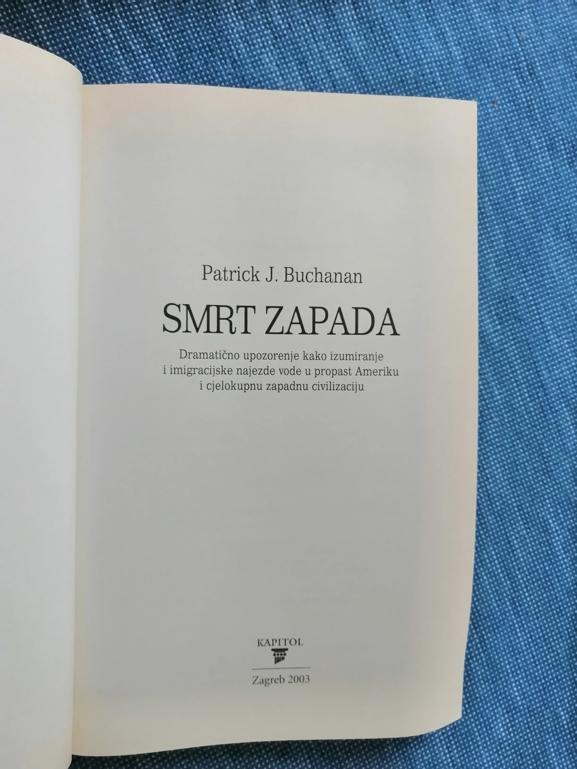 patrick j. buchanan – smrt zapada - slika 2