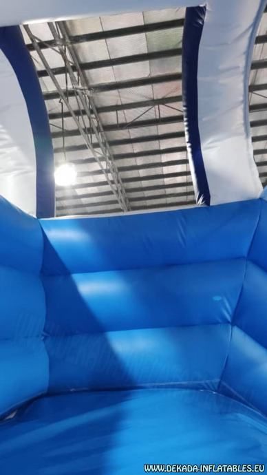 tobogan na napuhavanje s bazenom novi 8m x 4m - slika 4