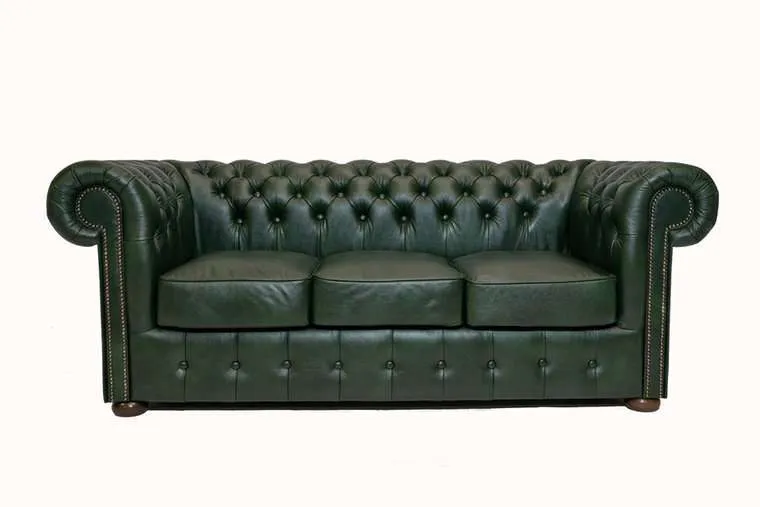 Chesterfield Trosjed Class Leather | 3-sjedišta - Ježdovec, Zagreb