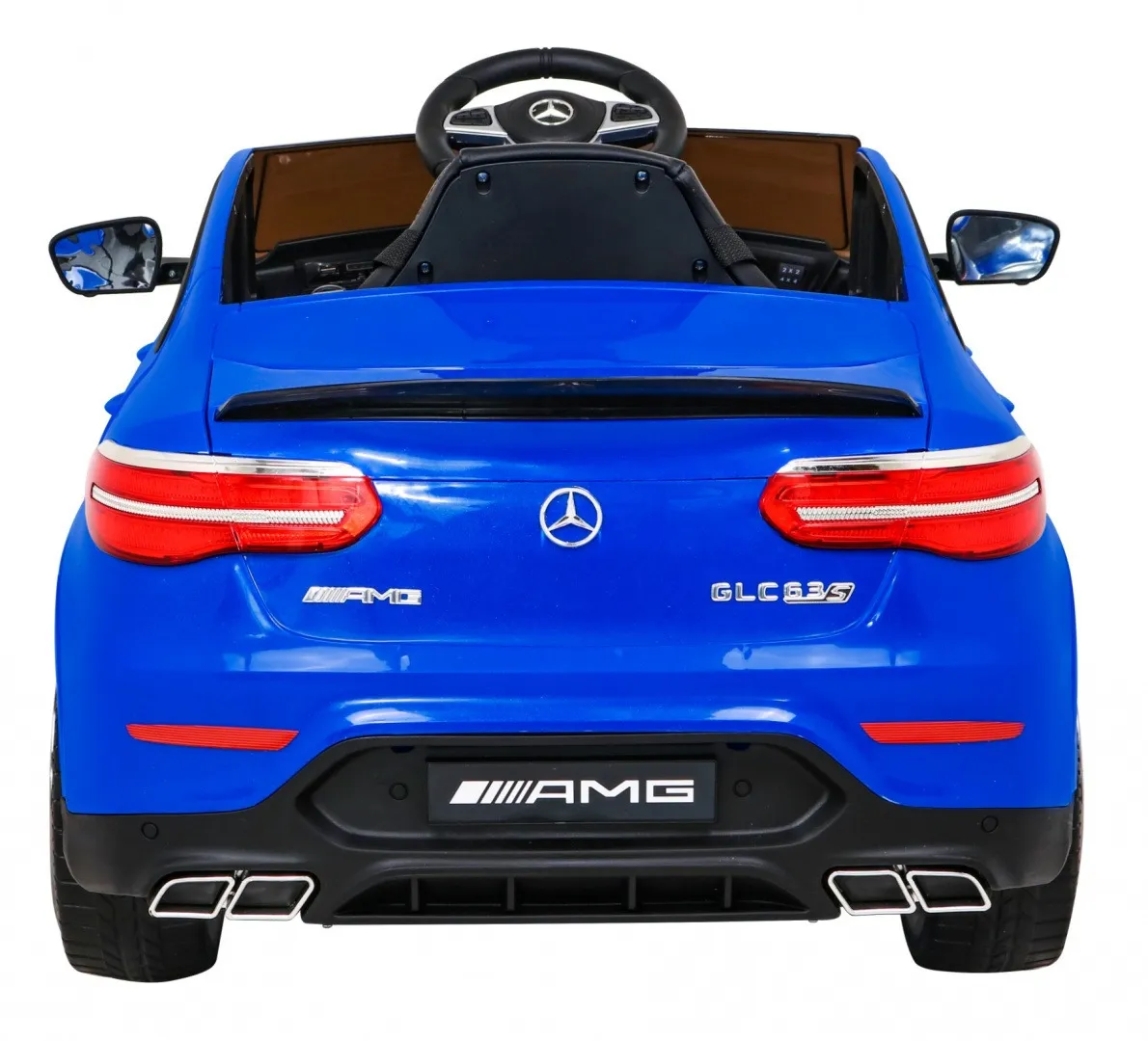 licencirani auto na akumultor mercedes benz glc63s 4x4 - plavi - slika 5