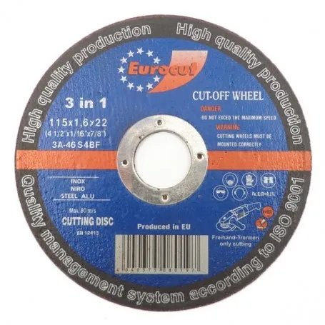 Rezna ploča za metal 115X1,6 Eurocut - Čakovec