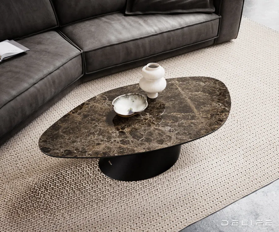 klub stolić edge 140x76cm, materijal:keramika emperador extra lucidato - slika 4