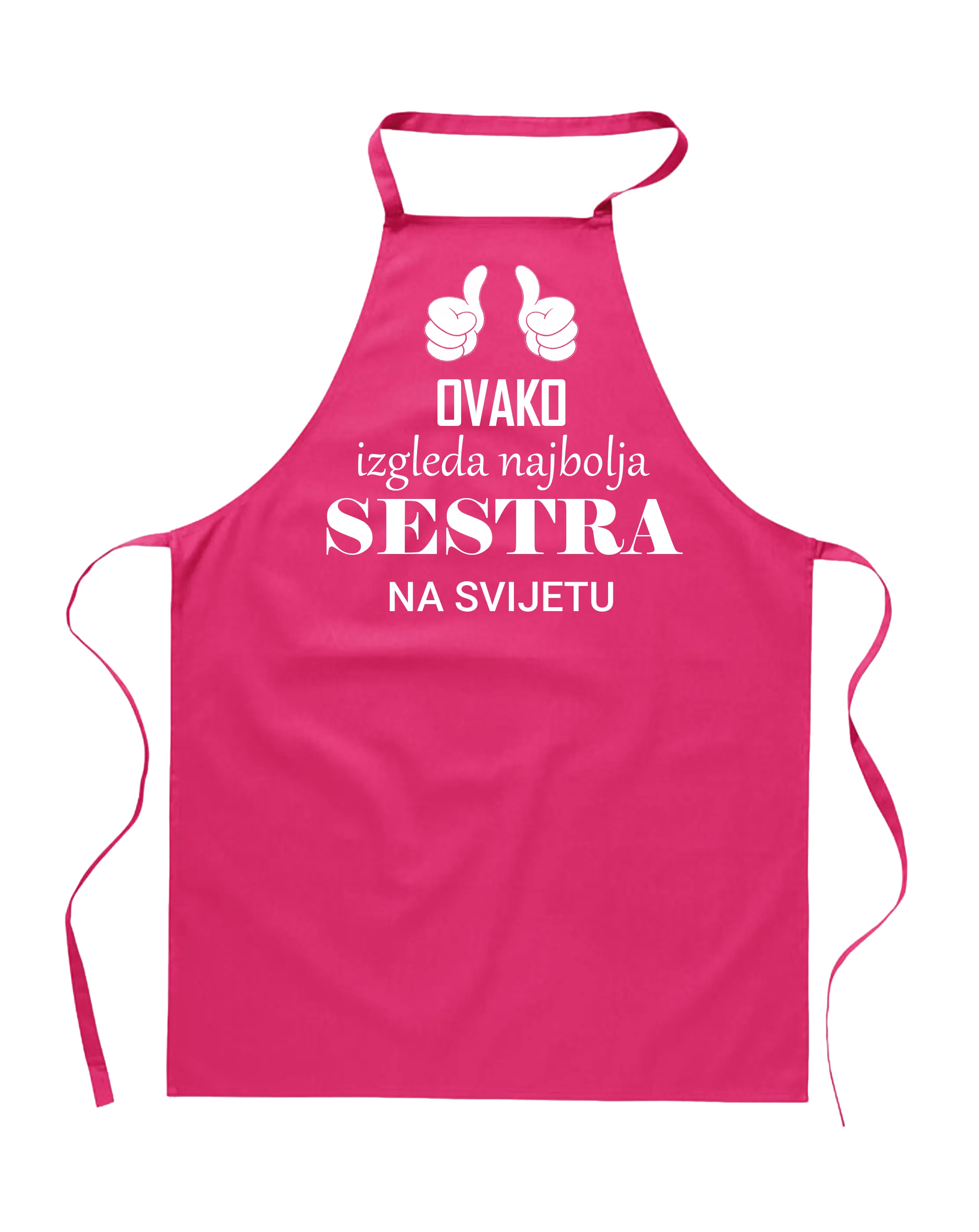 Pregača za najbolju sestru - Otočac