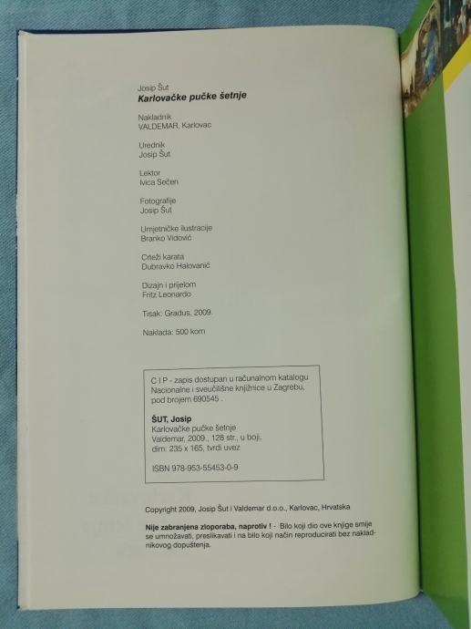 josip šut – karlovačke pučke šetnje (b60) - slika 3