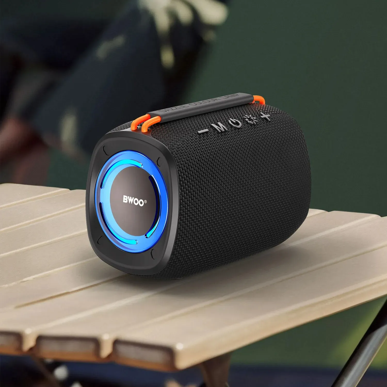 bwoo prijenosni hi-fi bežični zvučnik s ipx4 zaštitom, bluetooth 5.3 - slika 3