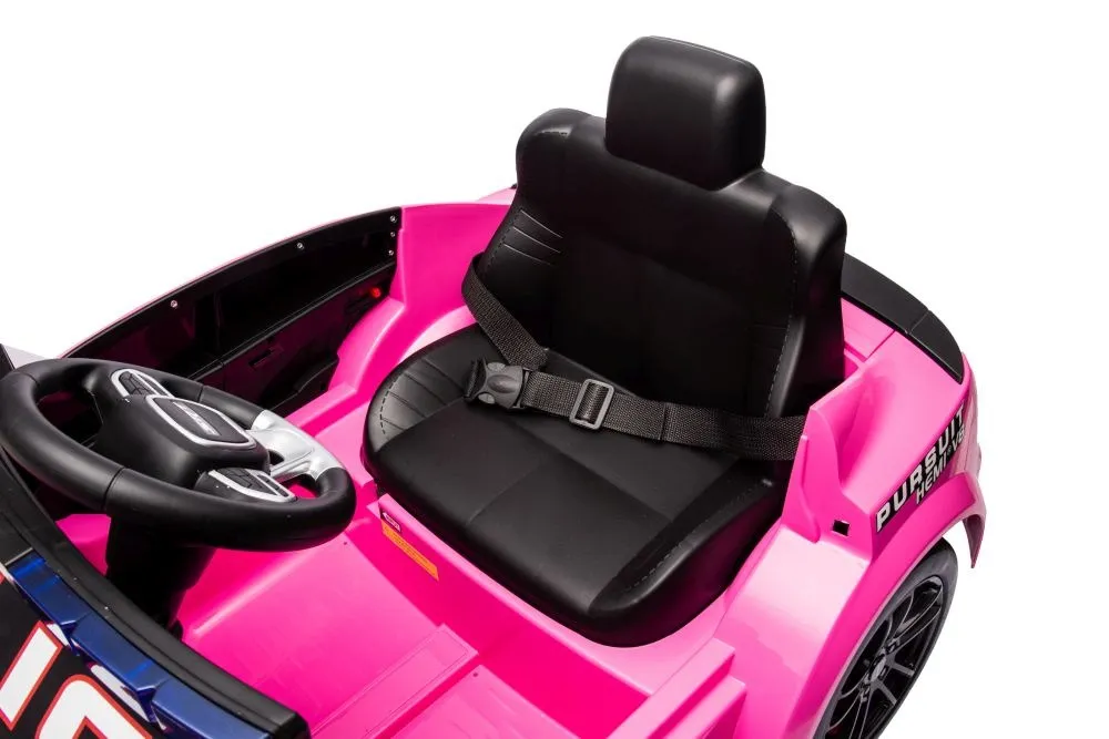licencirani policijski auto na akumulator dodge charger - rozi - slika 11