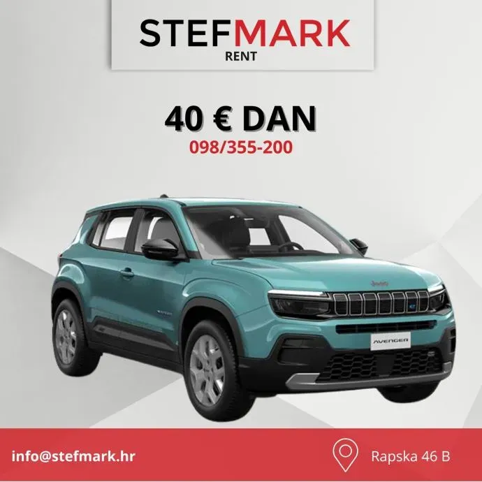 Najam Auta Zagreb / Dan 40 € / Najam Automobila / Automatik