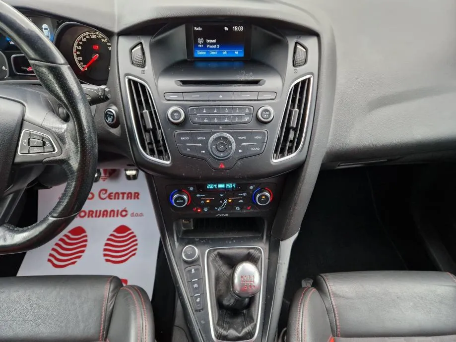 ford focus st performance 2.0 tdci 2015.,veliki servis , recaro, alu - slika 16