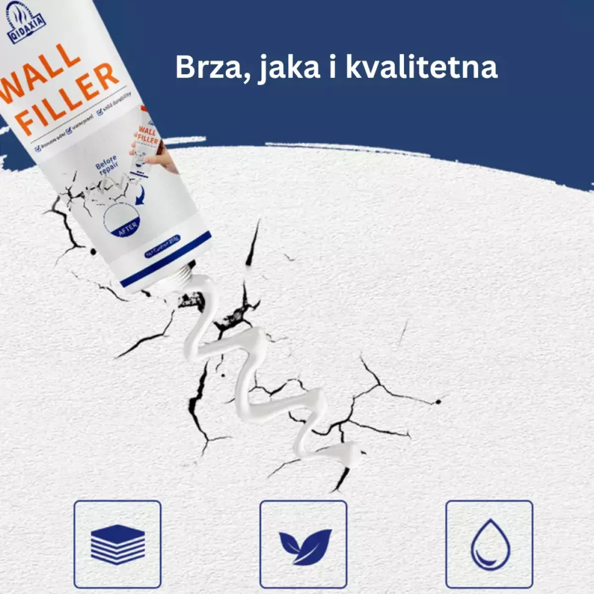 paint hero pasta za popravak zidova - slika 2