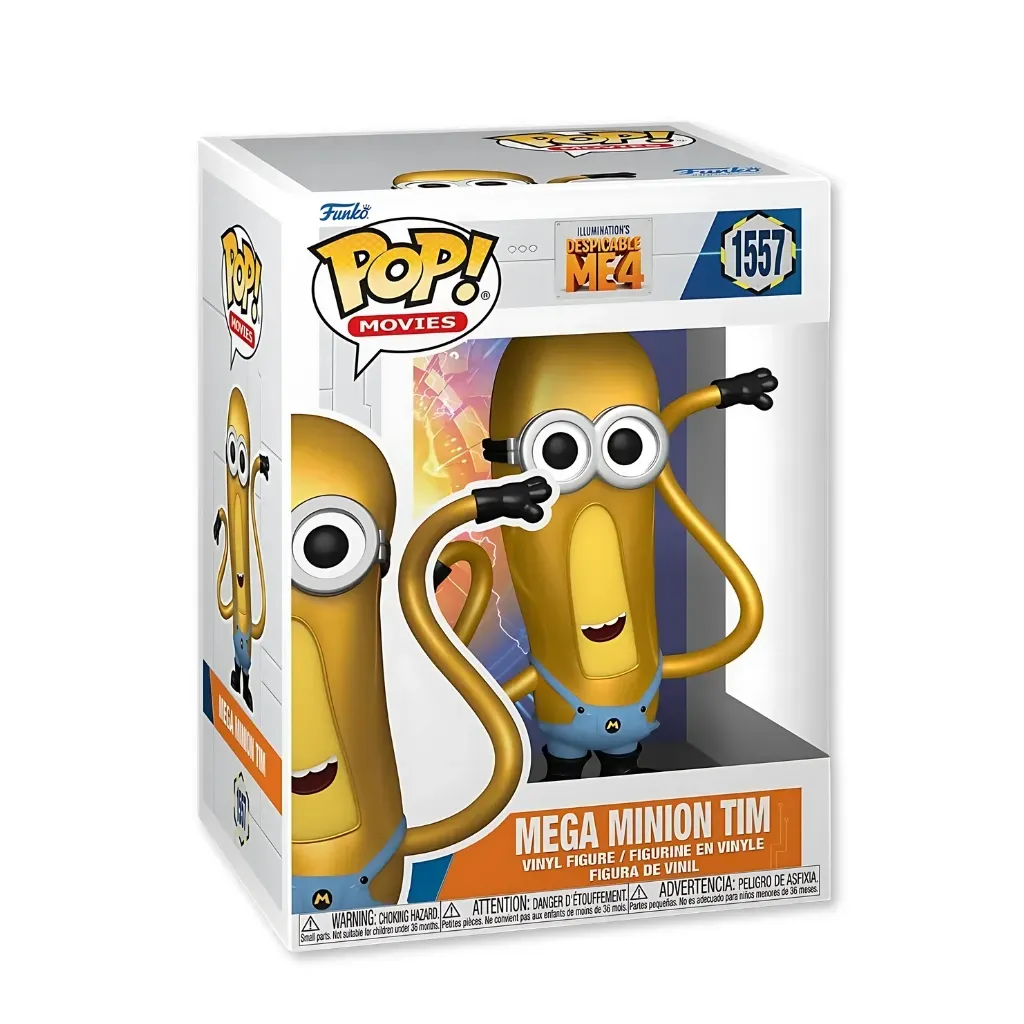 Funko Pop! Movies: Despicable Me 4 – Mega Minion Tim #1557 - Zagreb